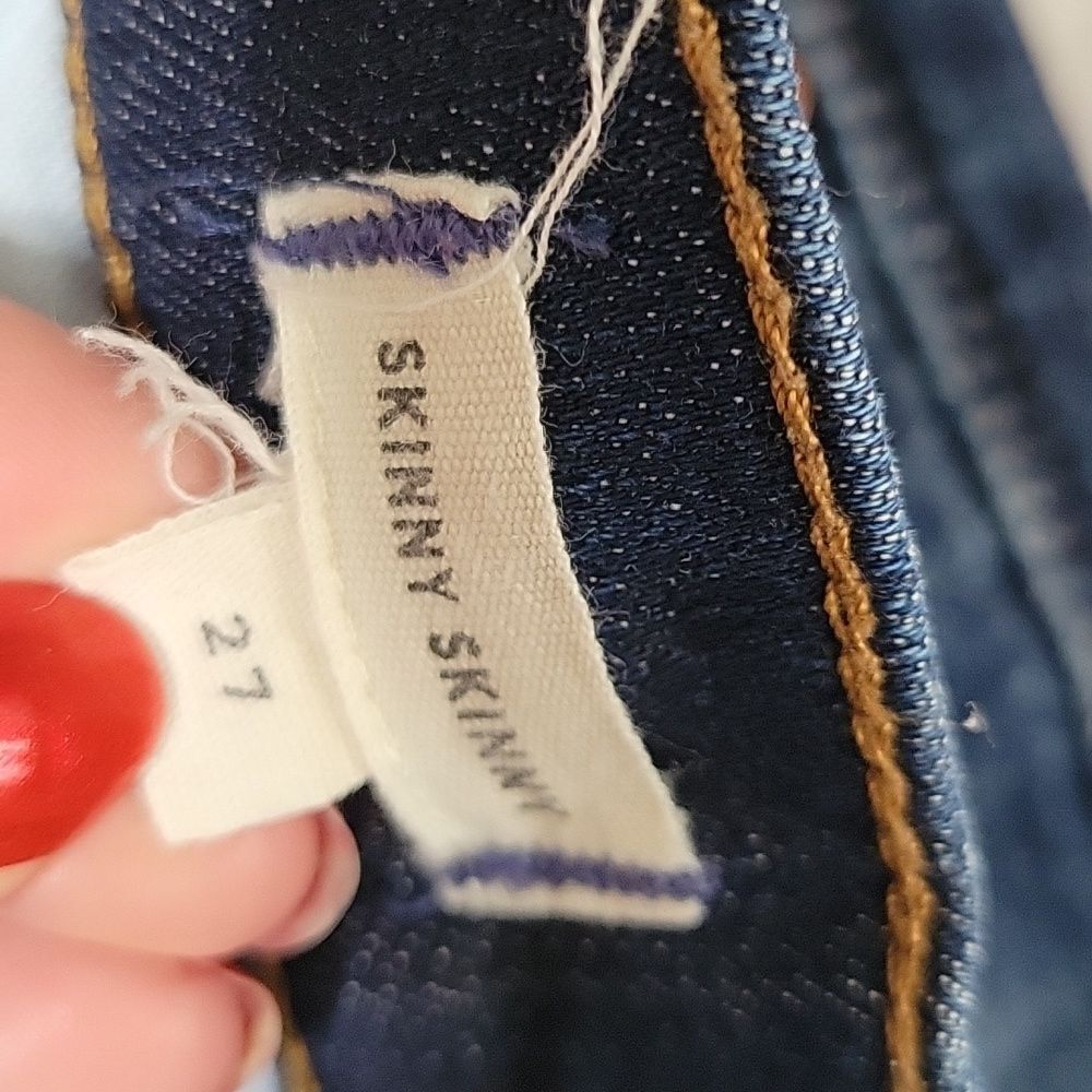 Madewell Dark Wash Skinny Skinny Jeans - Picture 4 of 6